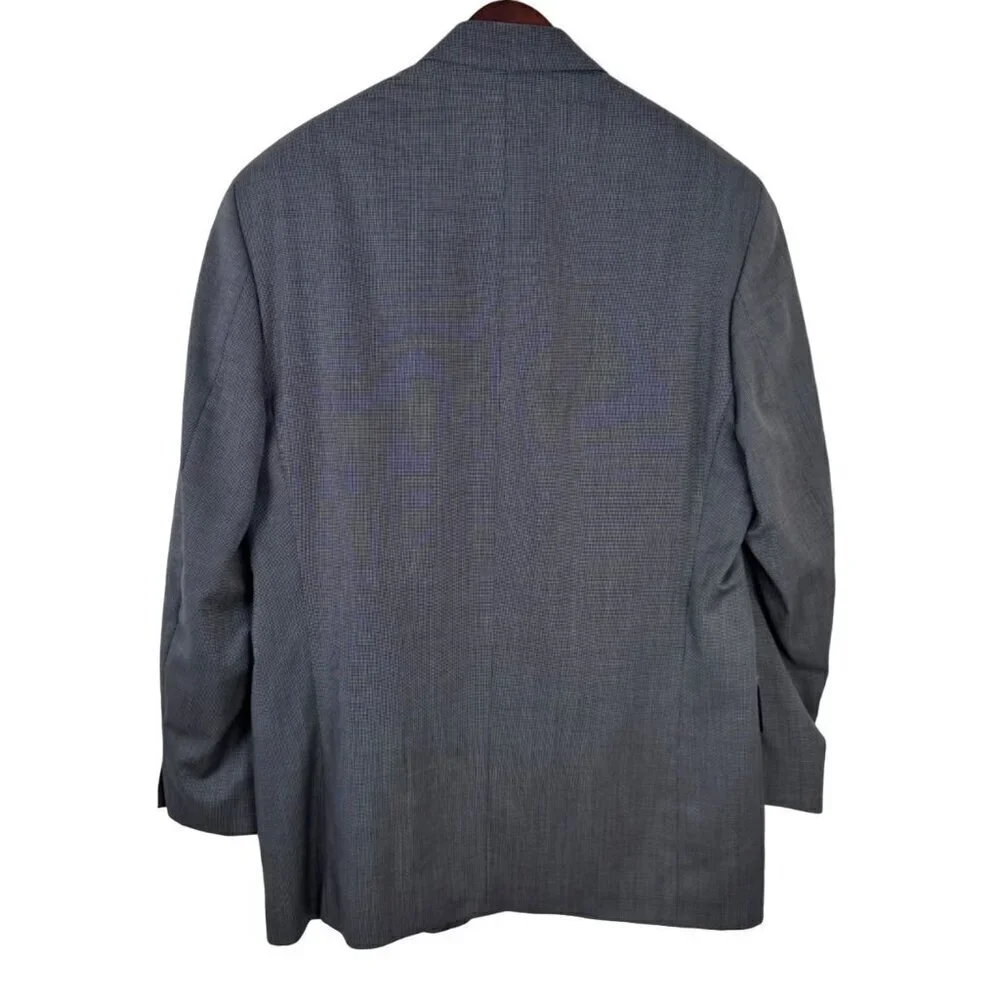 Lauren Ralph Lauren Brown Gray Blazer Jacket Wool Cashmere Blend Men's 40R EUC